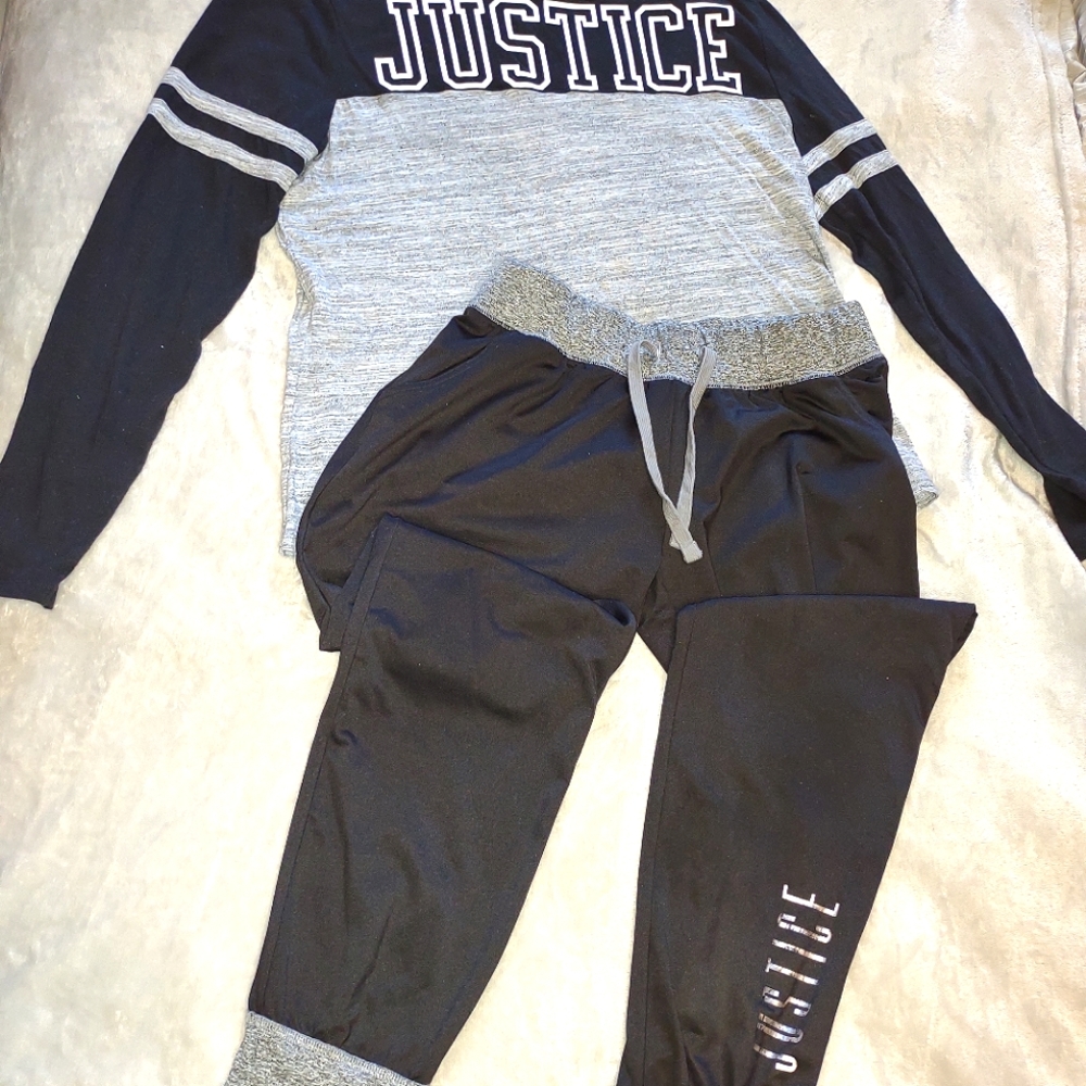 2pc Justice Active Jogger Set